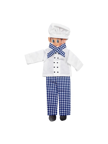 CHEF OUTFIT 4 PCS FOR ELF BEHAVIN BADLY 10CM X 0.5CM X 30CM