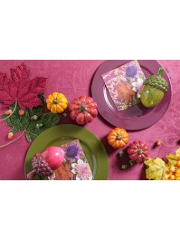SOUS-ASSIETTE PP PLUM BRILLANT DIA 33CM