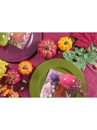 SOUS-ASSIETTE PP VERT OLIVE BRILLANT DIA 33CM