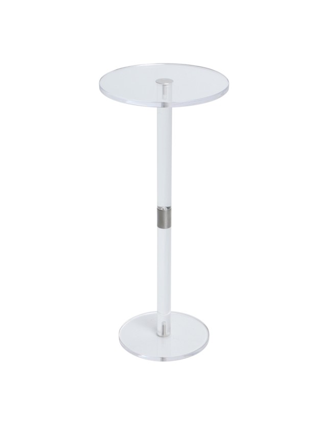 ROUND ACRYLIC STAND DIA 25.4CM X 60CM