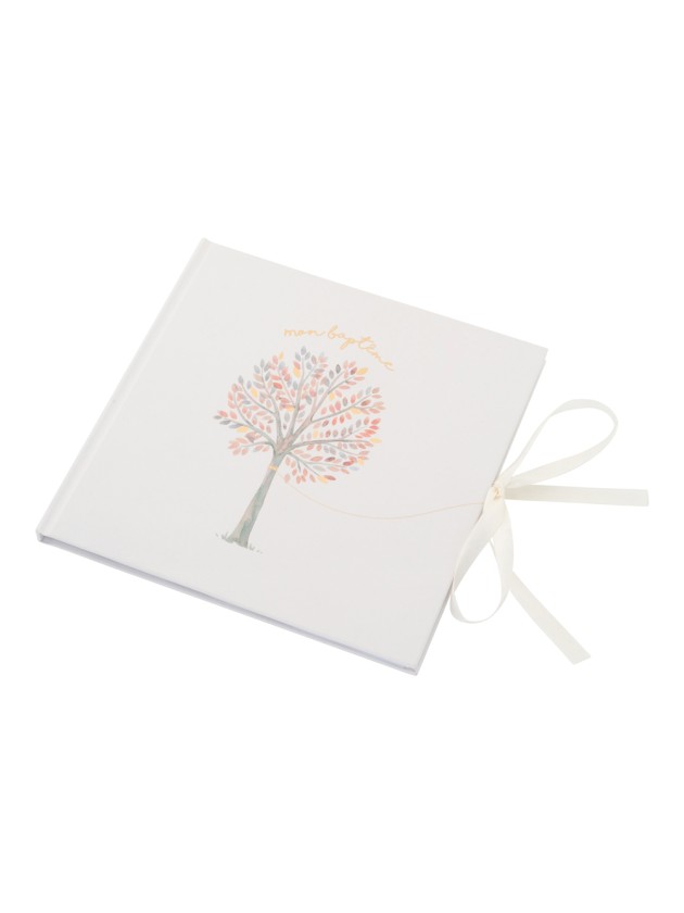 GUEST BOOK 96 PAGES MON BAPTEME 20.5CM X 20.5CM