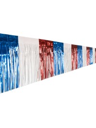 GIRLANDE FRANSENS BRILLANTES FAN FRANCE 275CM X 75CM