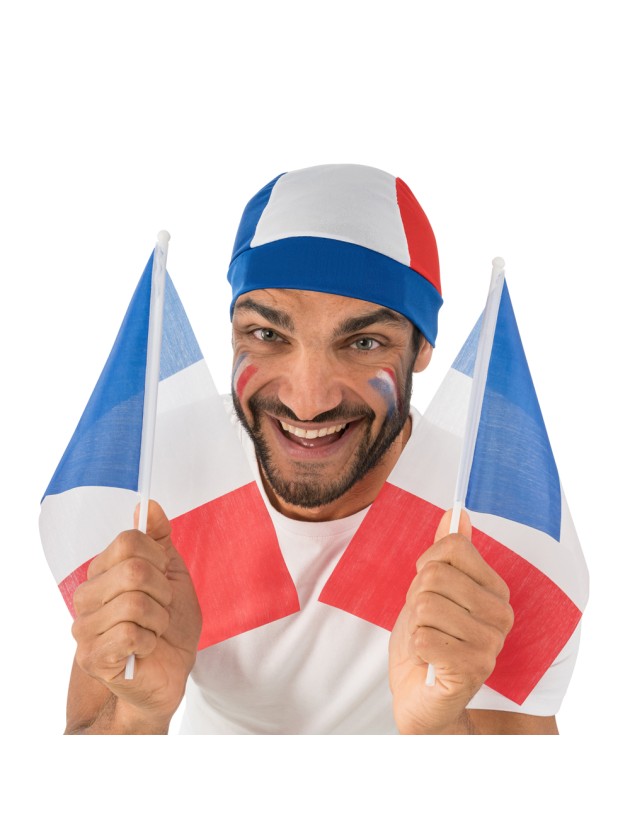 BANDANA FAN FRANCE 78CM X 45CM