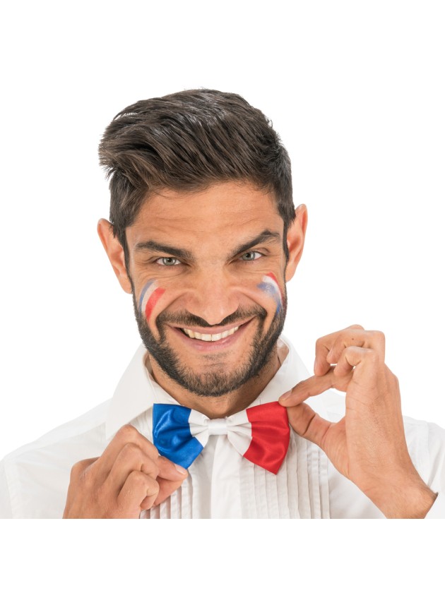 BOW TIE FRENCH SUPPORTER 12.5CM X 7CM