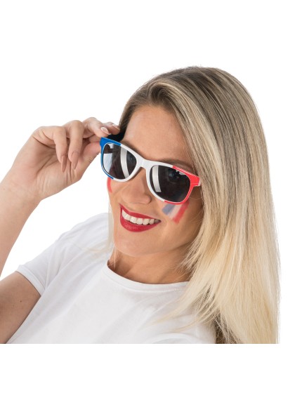 BRILLE FAN FRANCE 14.5CM X 4.5CM