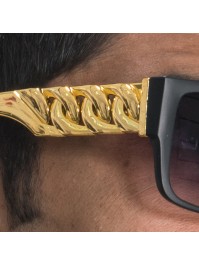 SET RAPPER 4 TEILE: BRILLE COLLIERS RING Einheitsgröße