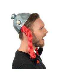 HELM OBELIX LATEX MIT ZÖPFE - ASTERIX® DIA 52CM X 40CM HT