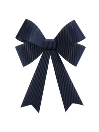 1 SCHLEIFE CORDSAMT RIESEN BLAU MARINE 71CM X 86CM