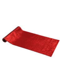 TISCHLÄUFER ALLIAGE ROT METALL 28CM X 3M