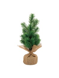 SAPIN ENNEIGE SAC JUTE 8CM X 30 CM