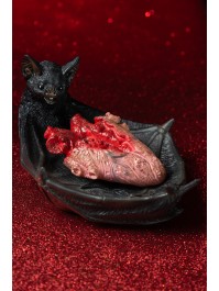 COUPELLE POLYRESINE CHAUVE-SOURIS 24CM X 18.5CM X 13CM