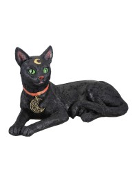 KATZE SCHWARZ POLYRESIN 31CM X 18CM X 18CM
