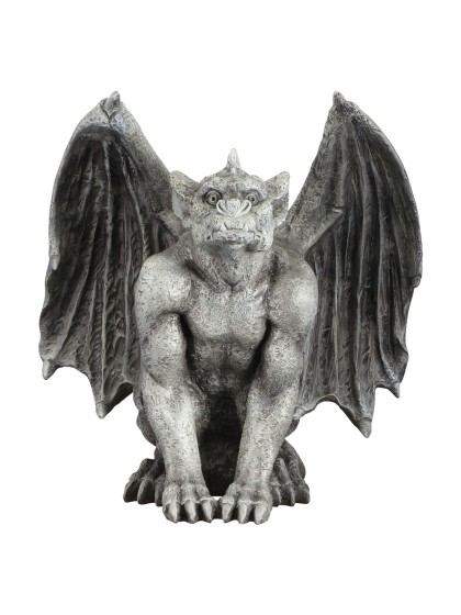 MAGNESIA GARGOYLE STATUE 53CM X 39CM X 54CM