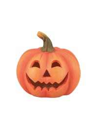 CITROUILLE SCULPTEE EFFRAYANTE AVEC LED AVEC TIMER 6 H 24CM X 24CM X 22.5CM