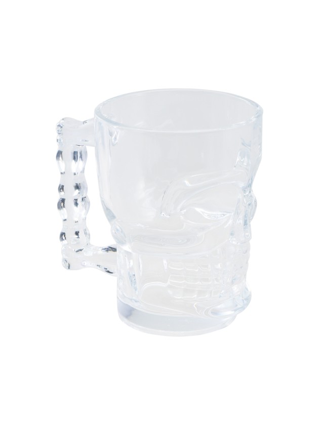 GLAS BIERE TOTENKOPF 12.5CM X 9.5CM X 13CM