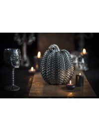 BRONZE TEXTURED PUMPKIN DIA 16.5CM X 20.5CM