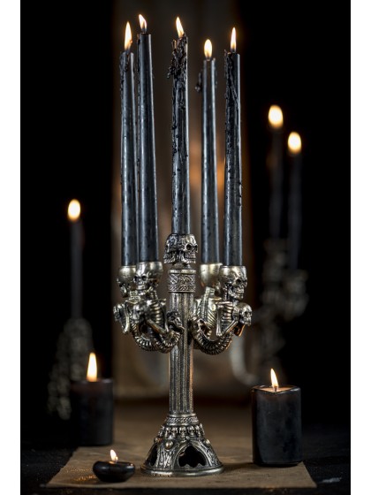 CHANDELIER RESINE CRANES BRONZES 5 BRANCHES 19CM X 19CM X 27.5CM