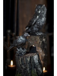 STATUE RABE BRONZE 7CM X 15CM X 13CM