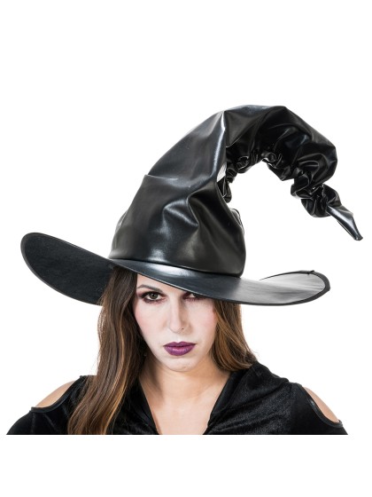 WITCH HAT LEATHER LIKE DIA 44CM X 40CM