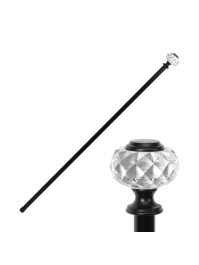 CANNE METAL DIAMANT ROND 6.2CM X 94.5CM