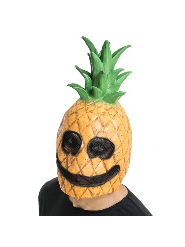 MASKE LATEX KOPF ANANAS 20CM X 20CM X 40CM