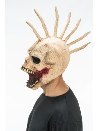 MASKE LATEX TOTENKOPF PUNK 22CM X 45CM