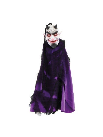 LATEX VIOLET VAMPIRE TO HANG 9.5CM X 8CM X 40CM