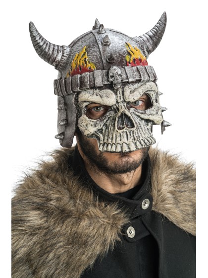 HELM WIKINGER TOTENKOPF SCHAUM AUS LATEX 25CM X 20CM X 23CM