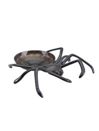 COUPELLE PLASTIQUE ARAIGNEE NOIRE 22CM X 24CM X 6CM