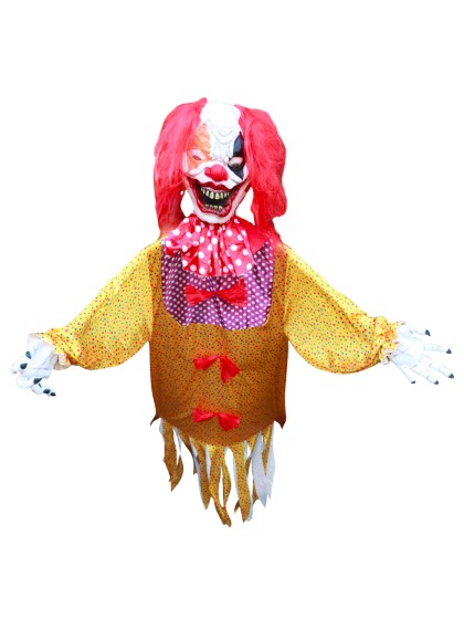 GIANT HANGING DECOR CLOWN 3M