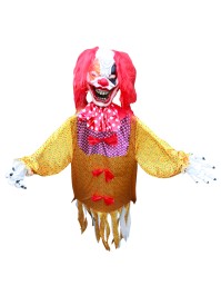GIANT HANGING DECOR CLOWN 3M