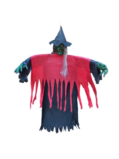 GIANT HANGING DECOR WITCH 3M