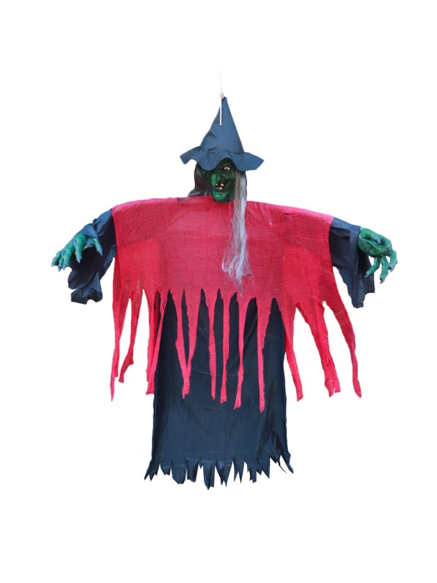 GIANT HANGING DECOR WITCH 3M