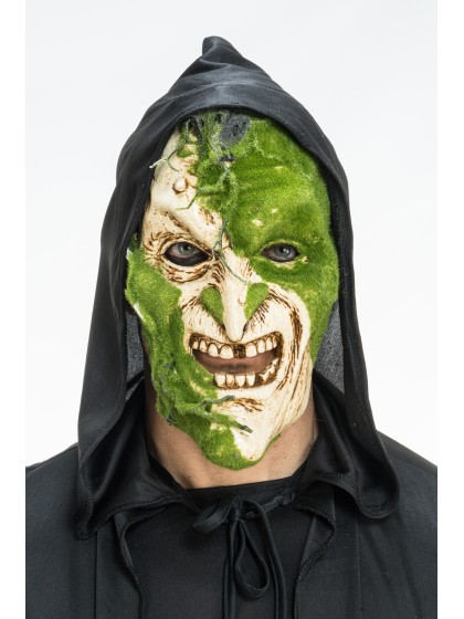 CREEPY MAN MASK WITH MOSS EFFECT 15.5CM X 9CM X 26.5CM