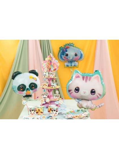 MYLAR BALLOON PALLY PANDA BANGOBERRY © 47.2CM X 53.5CM