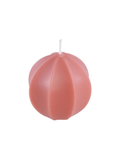 PINK FLAMINGO CARAMBOLA CANDLE 7.1CM X 7.1CM X 7.2CM