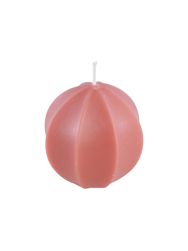 PINK FLAMINGO CARAMBOLA CANDLE 7.1CM X 7.1CM X 7.2CM