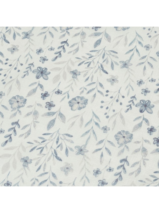 VINTAGE BLUE VOILE TABLE RUNNER 28CM X 3M