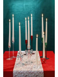 DELUXE VELVET RED TABLECLOTH 210GSM 145CM X 240CM