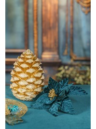 NAPPE VELOURS LUXE 210GSM TEAL 145CM X 240CM