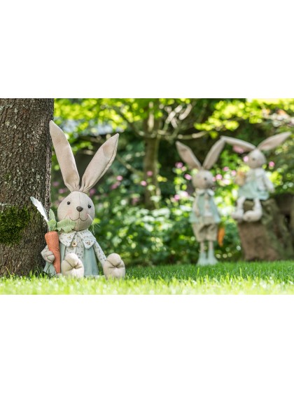 HASE ASSIS GRÜN SALBEI CHARLIE 2 SORT. 19CM X 10CM X 68CM