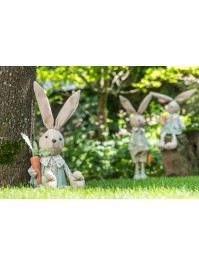 HASE ASSIS GRÜN SALBEI CHARLIE 2 SORT. 19CM X 10CM X 68CM