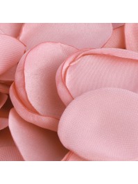 BEUTEL 50 ROSA BLÜTEN SATIN ROSA PUDER CA. 3CM X 4CM