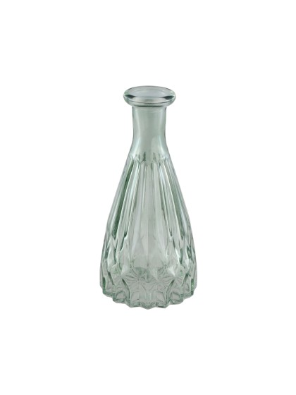 VASE ALEXANDRINE GLAS GRÜN SALBEI DIA 6.8CM X 14.5CM