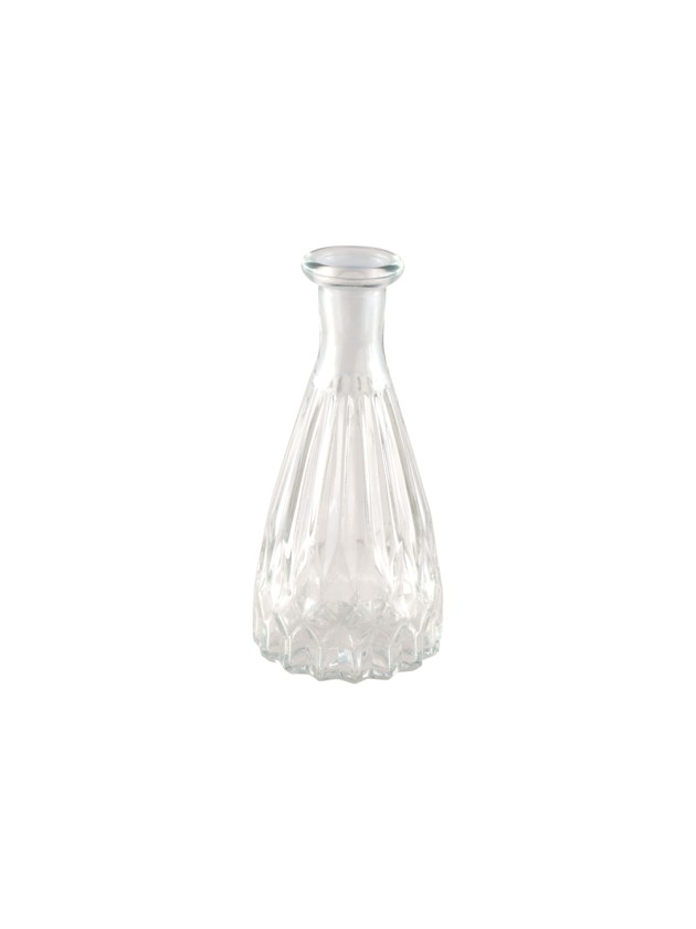 MINI VASE ALEXANDRINE GLAS TRANSPARENT DIA 5CM X 10.7CM