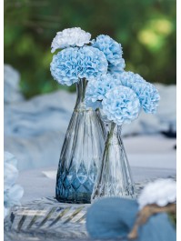 MINI VASE ALEXANDRINE GLAS TRANSPARENT DIA 5CM X 10.7CM