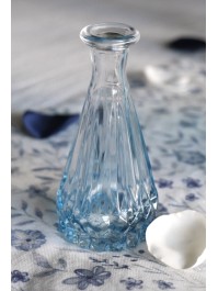 MINI VASE ALEXANDRINE GLAS DEGRADE BLAU DIA 5CM X 10.7CM