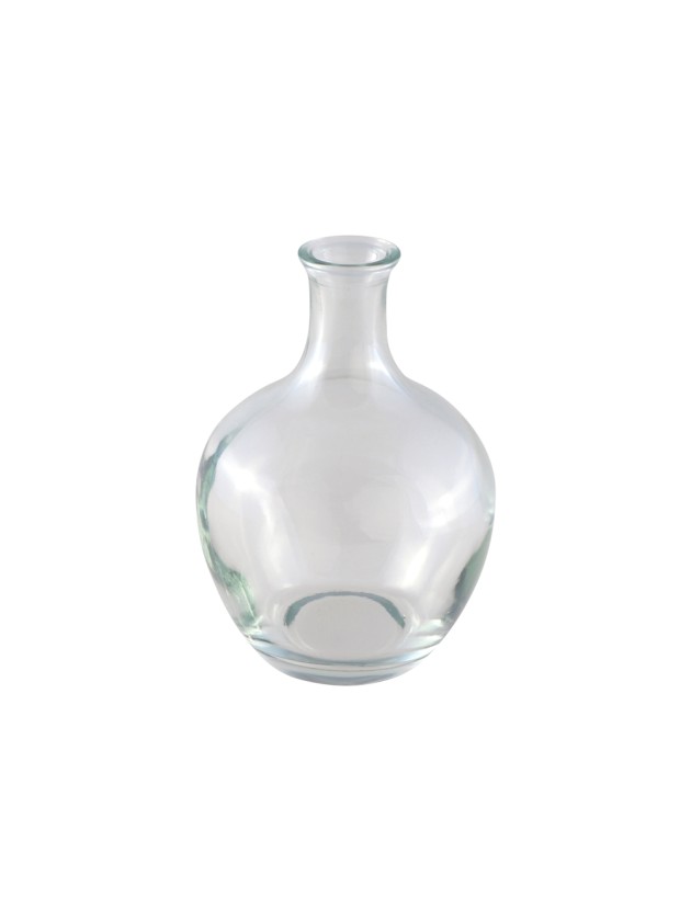 MINI VASE JEANNETTE VERRE TRANSPARENT DIA 7.5CM X 11CM