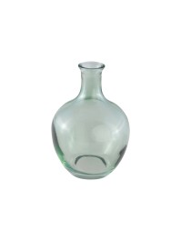 MINI VASE JEANNETTE GLAS GRÜN SALBEI DIA 7.5CM X 11CM