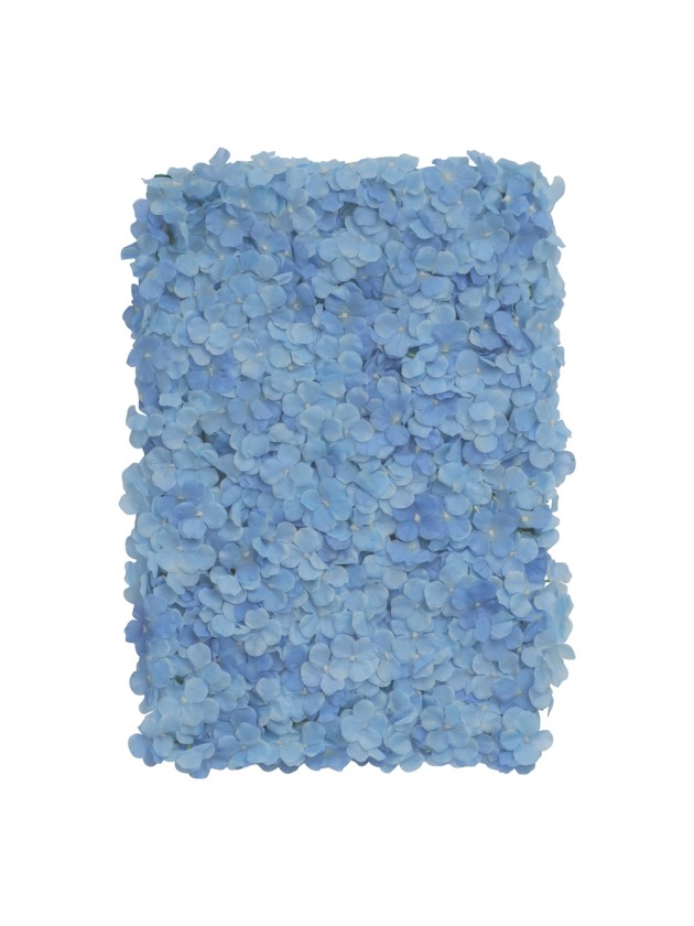BLUE HYDRANGEA PANEL 60CM X 40CM X 5CM